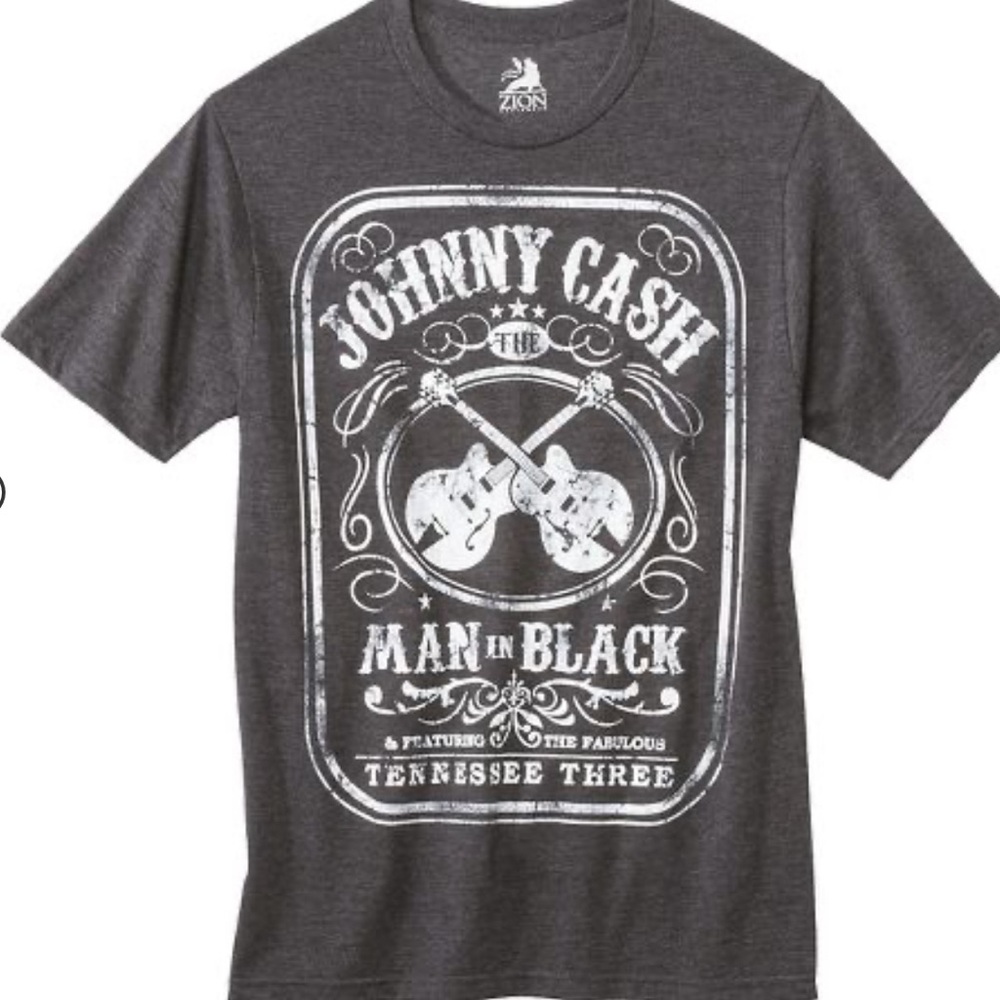 Johnny cash graphic T-shirt.